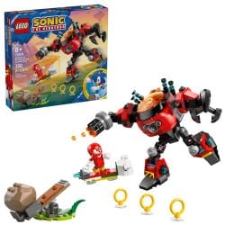 SONIC LE HÉRISSON -  KNUCKLES CONTRE LE ROBOT EGG CRUSHER DU DR. EGGMAN (350 PIÈCES) 77005