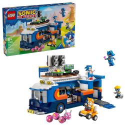 SONIC LE HÉRISSON -  LE CAMION DE COMMANDEMENT DE L'ÉQUIPE SONIC (747 PIÈCES) 77006