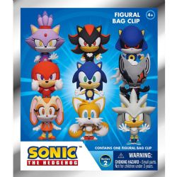 SONIC LE HÉRISSON -  PORTE-CLÉ FIGURINE 3D ALÉATOIRE - SÉRIE 2