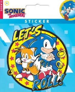 SONIC THE HEDGEHOG -  AUTOCOLLANT 