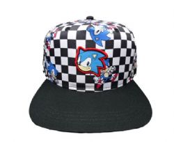 SONIC THE HEDGEHOG -  CASQUETTE CHECKERED RACING SONIC 