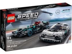 SPEED CHAMPIONS -  MERCEDES-AMG F1 W12 E PERFORMANCE ET MERCEDES-AMG PROJECT ONE (564 PIÈCES) 76909