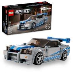 SPEED CHAMPIONS -  NISSAN SKYLINE GT-R (R34) (319 PIÈCES) -  FAST & FURIOUS 76917