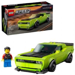 SPEED CHAMPIONS -  VOITURE SPORT DODGE CHALLENGER SRT HELLCAT (390 PIÈCES) 77237