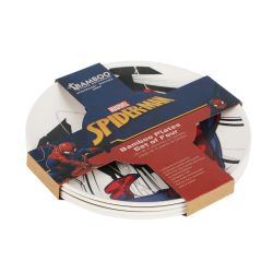 SPIDER-MAN -  ASSIETTES EN BAMBOU 8