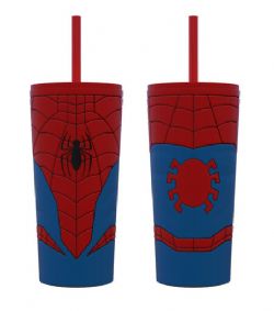 SPIDER-MAN -  ENFILEZ VOTRE COSTUME - BOUTEILLE D'EAU EN PLASTIQUE (710 ML)