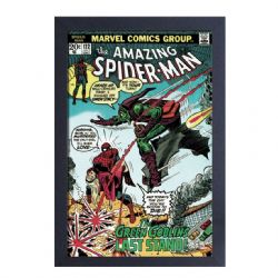 SPIDER-MAN -  IMAGE ENCADRÉE - THE AMAZING SPIDER-MAN #122 (33 CM X 48 CM)