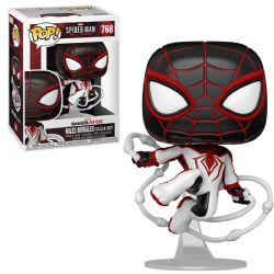 SPIDER-MAN -  POP! BOBBLE-HEAD EN VINYLE DE MILES MORALES TRACK SUIT (10 CM) -  SPIDER-MAN : MILES MORALES 768