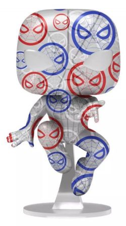 SPIDER-MAN -  POP! BOBBLE-HEAD EN VINYLE DE SPIDER-MAN (10 CM) -  ART SERIES 35