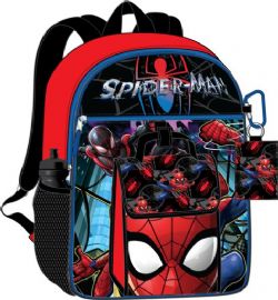 SPIDER-MAN -  SAC À DOS ENSEMBLE DE 5 PIÈCES DE SPIDER-MAN -  MARVEL