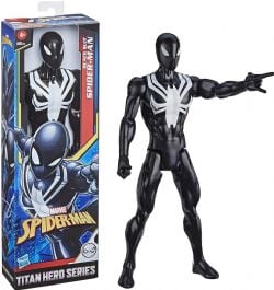 SPIDER-MAN -  SPIDER-MAN EN COSTUME NOIR -  TITAN HERO