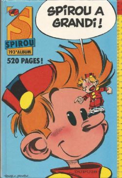 SPIROU -  (V.F.) -  ALBUM DU JOURNAL SPIROU - USAGÉ - 193
