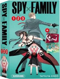 SPY X FAMILY -  COFFRET (TOME 01 À 03) (V.F.)