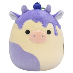 SQUISHMALLOWS -  BENITO LA VACHE BLEUET (12 CM) -  HYBRID SWEETS SQUAD