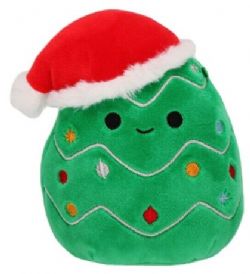 SQUISHMALLOWS -  PELUCHE CAROL L'ARBRE DE NOËL AVEC CHAPEAU (20 CM) -  CHRISTMAS SQUAD