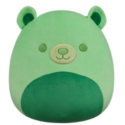 SQUISHMALLOWS -  PELUCHE DE GOBO L'OURS VERT (30 CM) -  NEON BEAR SQUAD
