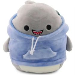 SQUISHMALLOWS -  PELUCHE DE GORDON LE REQUIN (30 CM) -  HOODIE SQUAD