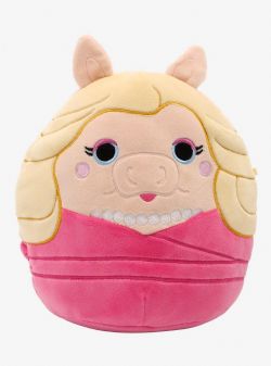 SQUISHMALLOWS -  PELUCHE DE MISS PIGGY (25 CM) -  LES MUPPETS