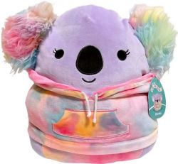SQUISHMALLOWS -  PELUCHE DE RENATE LE KOALA MAUVE (30 CM) -  HOODIE SQUAD