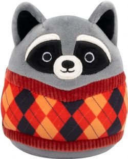 SQUISHMALLOWS -  PELUCHE DE ROCKY LE RATON LAVEUR (20 CM) -  THANKSGIVING SQUAD