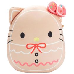 SQUISHMALLOWS -  PELUCHE HELLO KITTY PAIN D'ÉPICE (25 CM) -  SANRIO CHRISTMAS SQUAD
