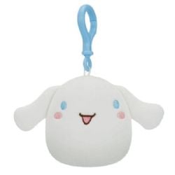 SQUISHMALLOWS -  PORTE-CLÉ DE CINNAMOROLL (9 CM) -  HELLO KITTY AND FRIENDS