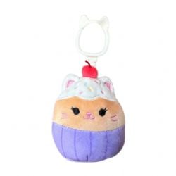 SQUISHMALLOWS -  PORTE-CLÉ DE MIRIAM LE CHAT CUPCAKE (9 CM) -  HYBRID SWEETS SQUAD