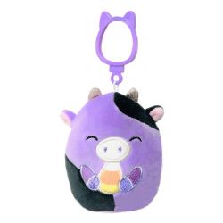 SQUISHMALLOWS -  PORTE-CLÉS D'ALEXIE LA VACHE (9 CM) -  HALLOWEEN SQUAD