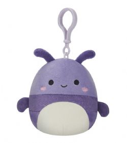 SQUISHMALLOWS -  PORTE-CLÉS D'AXEL LE SCARABÉE VIOLET (9 CM) -  EVERYDAY SQUAD