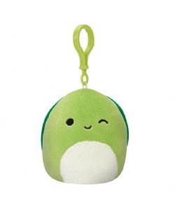 SQUISHMALLOWS -  PORTE-CLÉS DE HENRY LA TORTUE AU VENTRE DUVETÉ (9 CM) -  EVERYDAY SQUAD