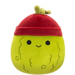 SQUISHMALLOWS -  SALIM LE CORNICHON AVEC UN BONNET (20 CM) -  EVERYDAY SQUAD