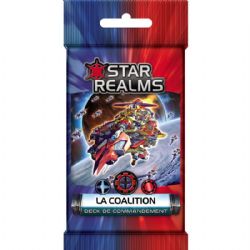 STAR REALMS -  LA COALITION (FRANÇAIS) -  DECK DE COMMANDEMENT