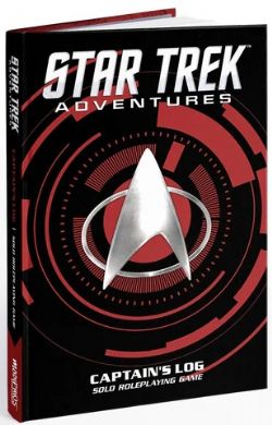 STAR TREK ADVENTURES: CAPTAIN'S LOG SOLO RPG -  TNG EDITION (ANGLAIS) -  RÈGLE DE BASE 2D20