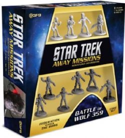 STAR TREK : AWAY MISSIONS -  BATTLE OF WOLF 359 CORE SET (ANGLAIS)