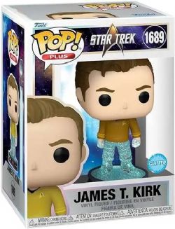 STAR TREK -  FIGURINE POP!PLUS EN VINYLE DE JAMES T.KIRK (10 CM) -  TRANSPORTER 1689