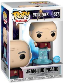 STAR TREK -  FIGURINE POP!PLUS EN VINYLE DE JEAN-LUC PICARD (10 CM) -  TRANSPORTER 1687