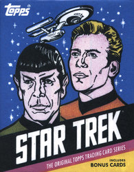 STAR TREK -  STAR TREK ORIGINAL TOPPS TRADING CARDS SERIES (COUVERTURE RIGIDE) (V.A.)