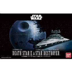 STAR WARS -  1/2700000 DEATH STAR II & 1/14500 STAR DESTROYER