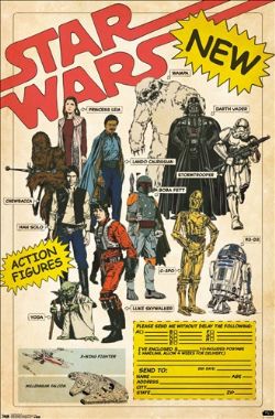 STAR WARS -  AFFICHE DE 