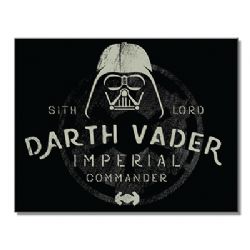 STAR WARS -  AFFICHE MÉTALLIQUE 