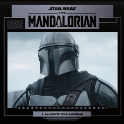 STAR WARS -  CALENDRIER OFFICIEL 2026 (16 MOIS) -  LE MANDALORIEN