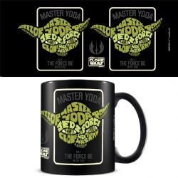 STAR WARS -  CALLIGRAMME DE YODA  