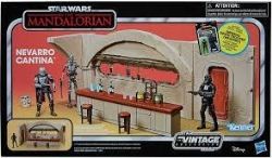 STAR WARS -  CANTINE NEVARRO AVEC FIGURINE DE SOLDAT DE LA MORT IMPÉRIALE -  LA COLLECTION VINTAGE