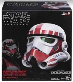 STAR WARS -  CASQUE ÉLECTRONIQUE DE SHOCKTROOPER IMPÉRIAL -  THE BLACK SERIES