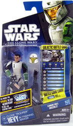 STAR WARS -  CLONE WARS - CLONE TROOPER HEVY (9 CM) -  LA GUERRE DES CLONES CW41