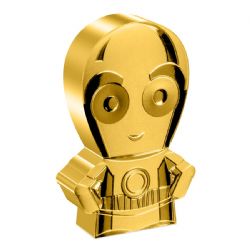 STAR WARS -  COLLECTION PIÈCES CHIBI® - SPÉCIAL JOUR STAR WARS™ : C-3PO™ -  PIÈCES DE LA NOUVELLE-ZÉLANDE 2022