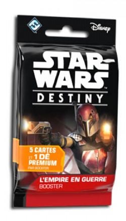 STAR WARS DESTINY -  L'EMPIRE EN GUERRE - BOOSTER PACK (FRANCAIS)