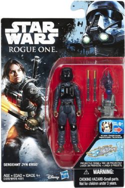 STAR WARS -  DÉGUISEMENT DE L'ÉQUIPAGE AU SOL IMPÉRIAL JYN ERSO DE STAR WARS ROGUE ONE, COFFRET DE FIGURINES 3 3/4