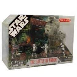 STAR WARS -  ENSEMBLE DE BATAILLE - LA BATAILLE D'ENDOR (EXCLUSIF TARGET) -  30E ANNIVERSAIRE