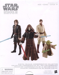 STAR WARS -  ENSEMBLE DE FIGURINES - EPISODE III -  DIGITAL RELEASE COMMEMORATIVE COLLECTION